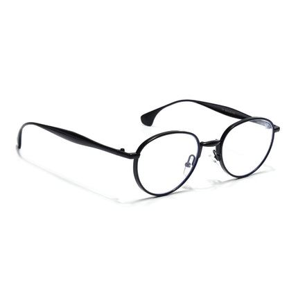 Sphere | Black Round Eyeglasses | FMG7613