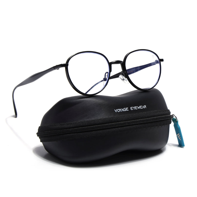 Sphere | Black Round Eyeglasses | FMG7613