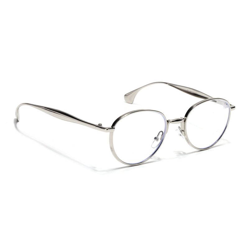 Sphere | Silver Round Eyeglasses | FMG7614