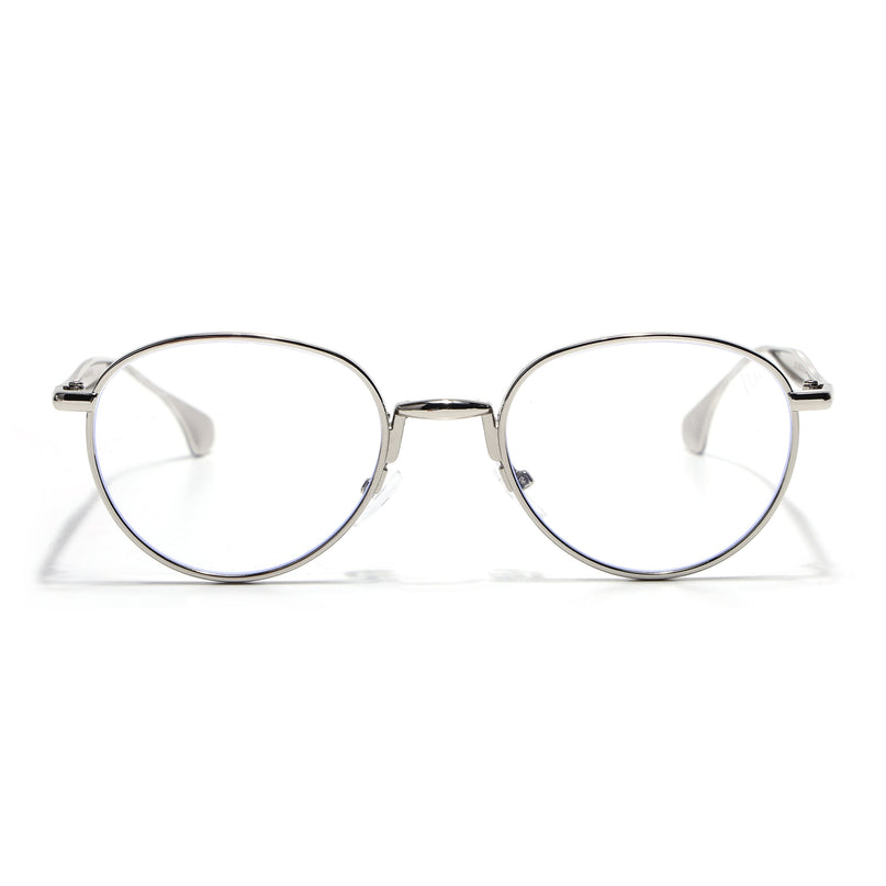 Sphere | Silver Round Eyeglasses | FMG7614