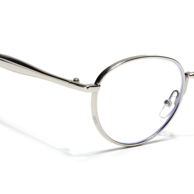 Sphere | Silver Round Eyeglasses | FMG7614