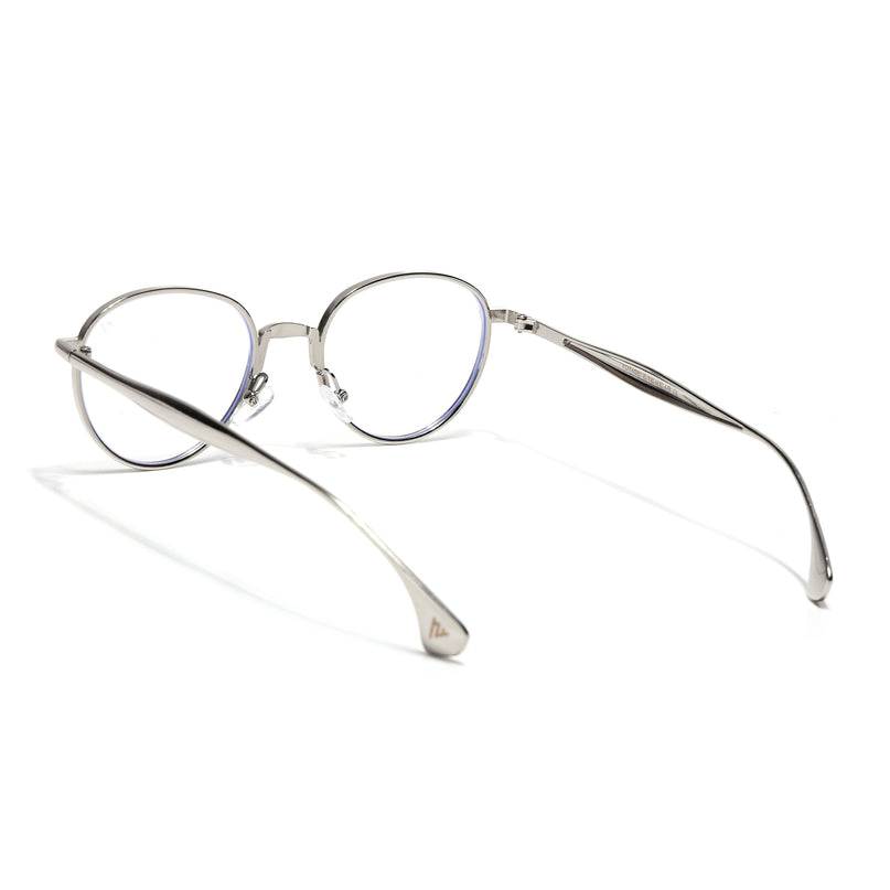 Sphere | Silver Round Eyeglasses | FMG7614