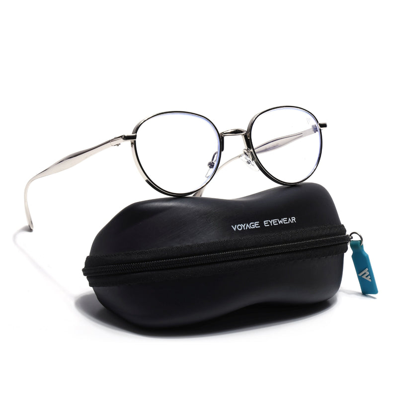 Sphere | Silver Round Eyeglasses | FMG7614