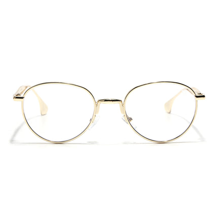 Sphere | Golden Round Eyeglasses | FMG7615