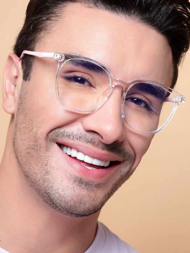 Voyage Transparent Round Eyeglasses for Men & Women - MG4004