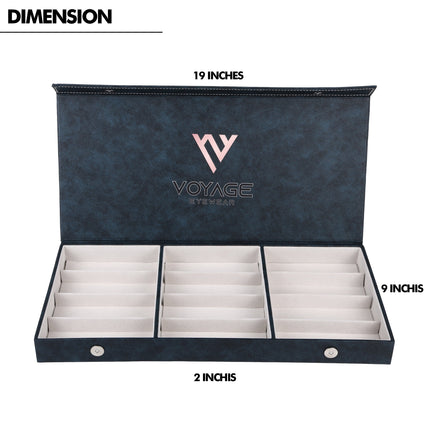 Voyage Storage Box | Blue | 12 slots