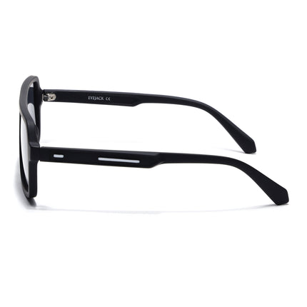 Eyejack Black Wayfarer Polarized Sunglasses for Men & Women (1904PCL2069)