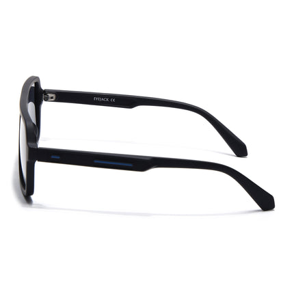 Eyejack Black Wayfarer Polarized Sunglasses for Men & Women (1904PCL2068)