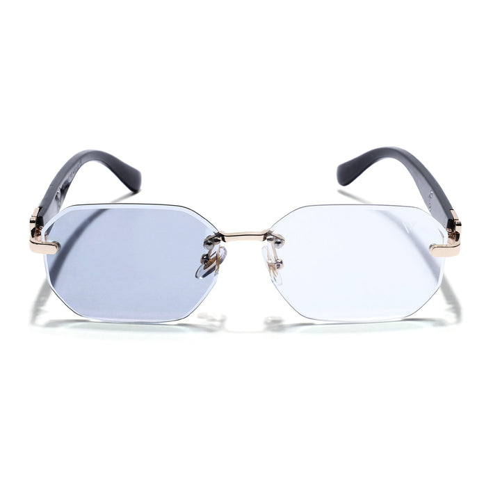 Voyage Golden Rimless Photochromic lens Eyeglasses for Men & Women (98524BFMG7804)