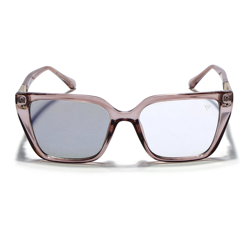 Voyage Light Brown Cateye Photochromic lens Eyeglasses for Women (95005FMG7815)
