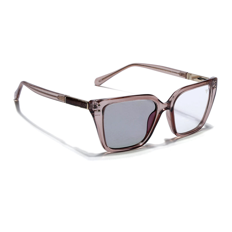 Voyage Light Brown Cateye Photochromic lens Eyeglasses for Women (95005FMG7815)