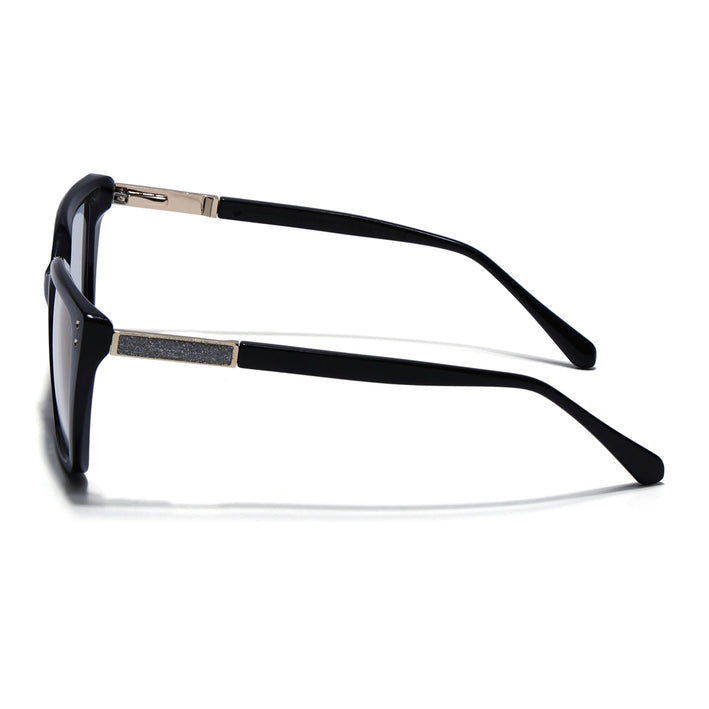 Voyage Black Cateye Photochromic lens Eyeglasses for Women (95005FMG7811)