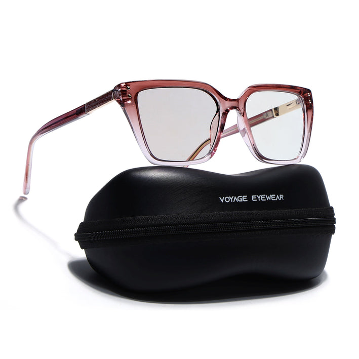 Voyage Pink Cateye Photochromic lens Eyeglasses for Women (95005FMG7814)