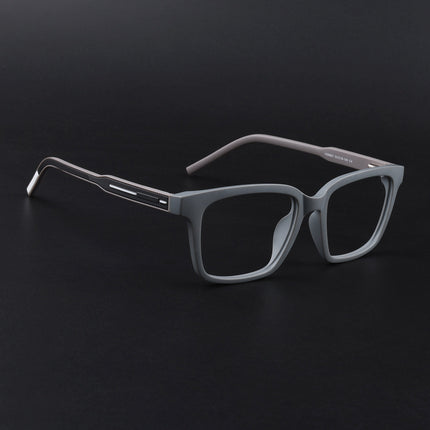 Eyejack Rush Grey Square Eyeglasses for Men & Women (1002FCL1453-C11)