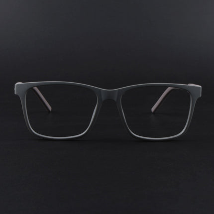 Eyejack Rush Grey Square Eyeglasses for Men & Women (1001FCL1451-C11)