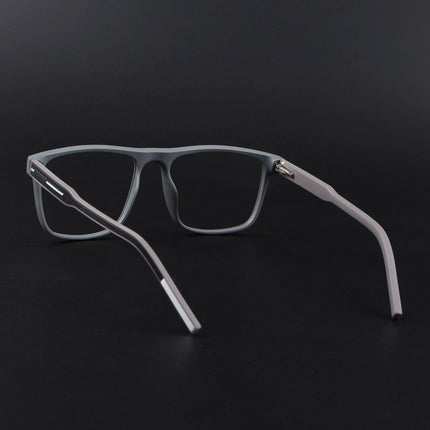 Eyejack Rush Grey Square Eyeglasses for Men & Women (1006FCL1457-C11)