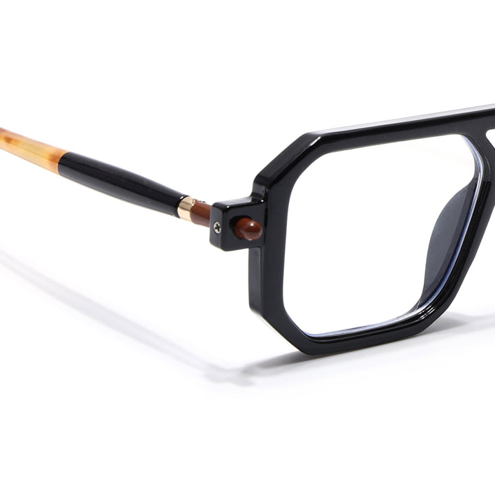 Voyage Black Wayfarer Eyeglasses - MGA2