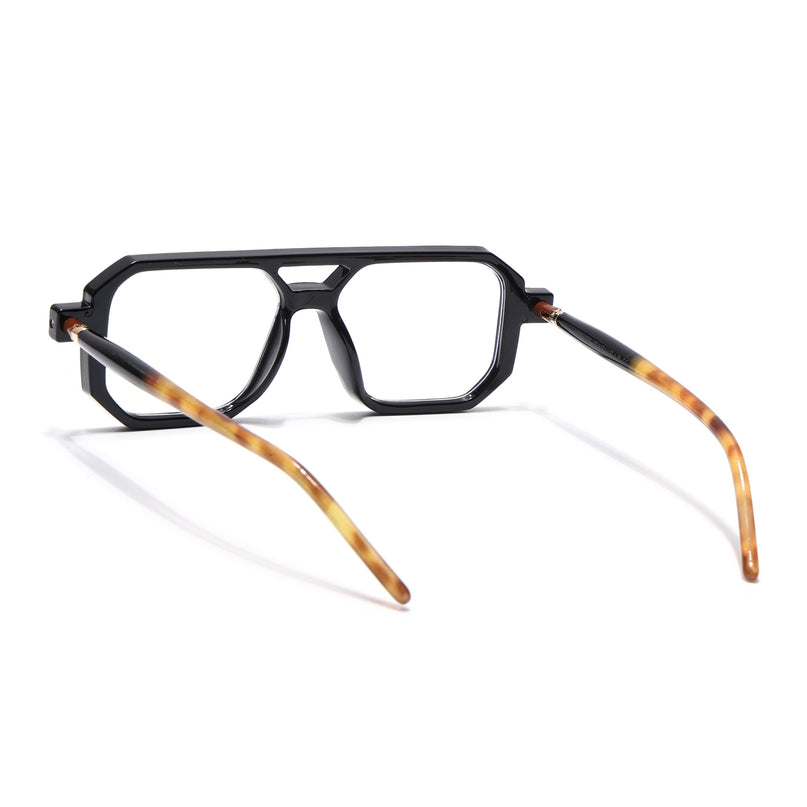 Voyage Black Wayfarer Eyeglasses - MGA2