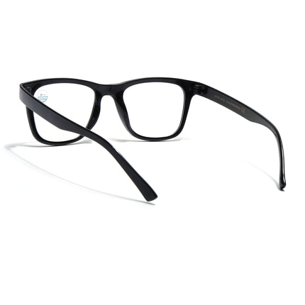Mikael Anzel | Shine Black Wayfarer | Blue Light Protection Reading Eyeglasses