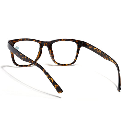 Mikael Anzel | Demi Brown Wayfarer | Blue Light Protection Reading Eyeglasses