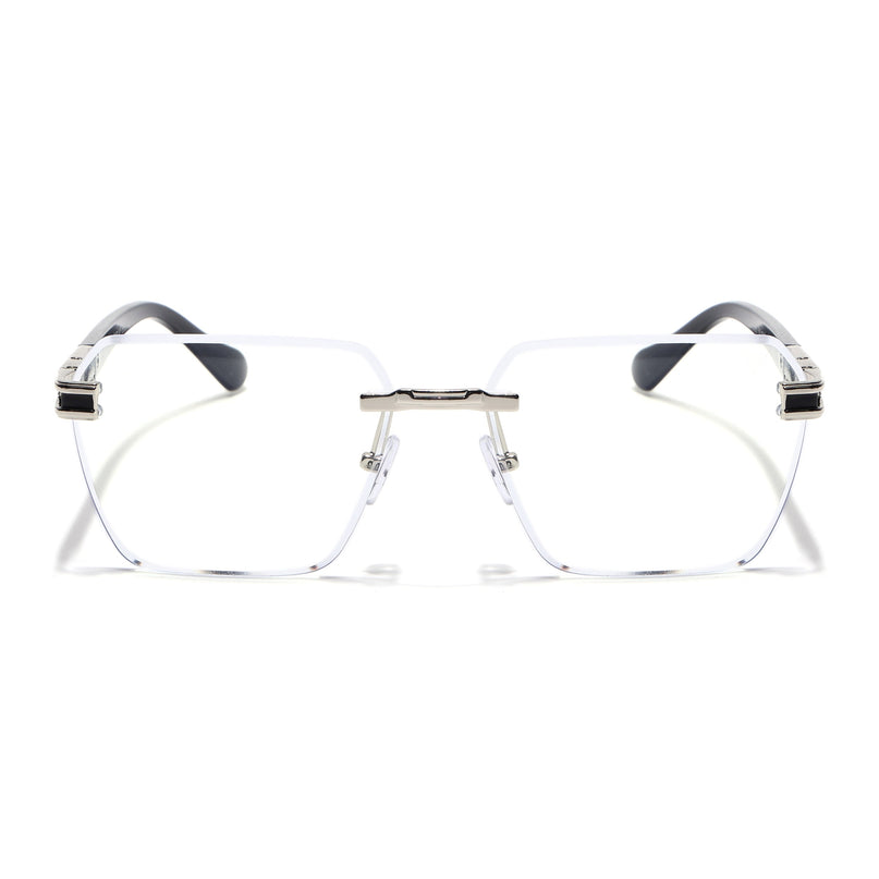 Voyage Rimless Square Eyeglasses for Men & Women - MG5160-C1