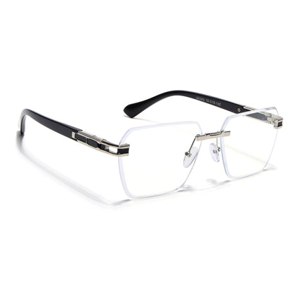 Voyage Rimless Square Eyeglasses for Men & Women - MG5160-C1
