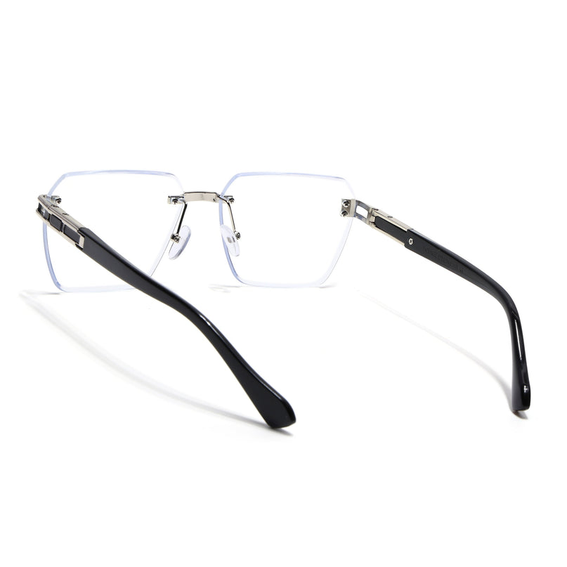 Voyage Rimless Square Eyeglasses for Men & Women - MG5160-C1