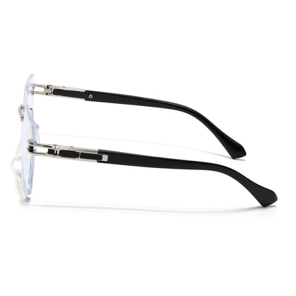 Voyage Rimless Square Eyeglasses for Men & Women - MG5160-C1