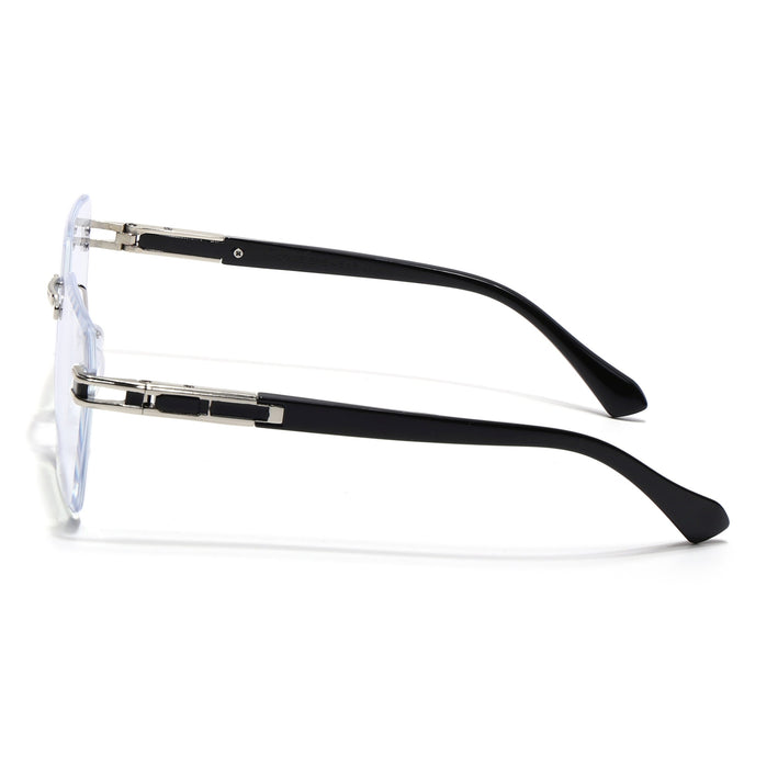 Voyage Rimless Square Eyeglasses for Men & Women - MG5160-C1