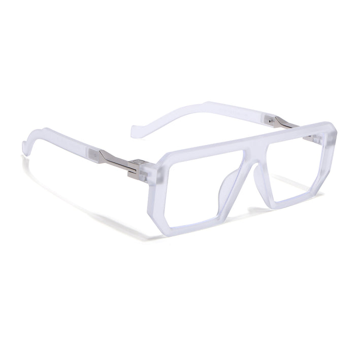 Voyage Goat Transparent Wayfarer Eyeglasses for Men & Women - MG4643-C3