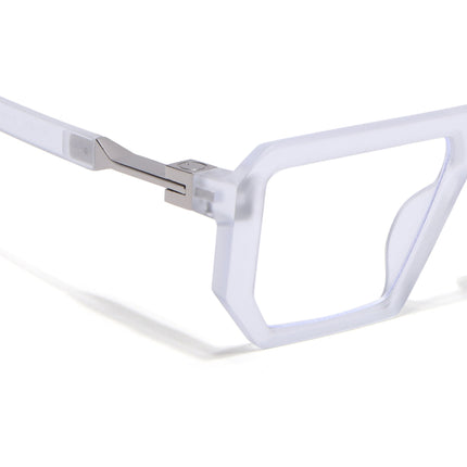 Voyage Goat Transparent Wayfarer Eyeglasses for Men & Women - MG4643-C3