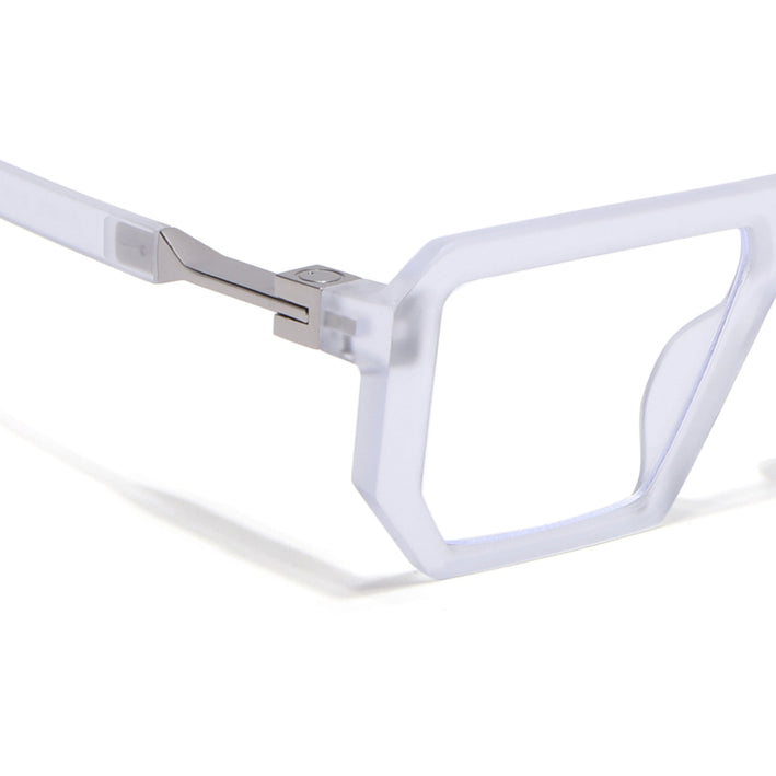 Voyage Goat Transparent Wayfarer Eyeglasses for Men & Women - MG4643-C3