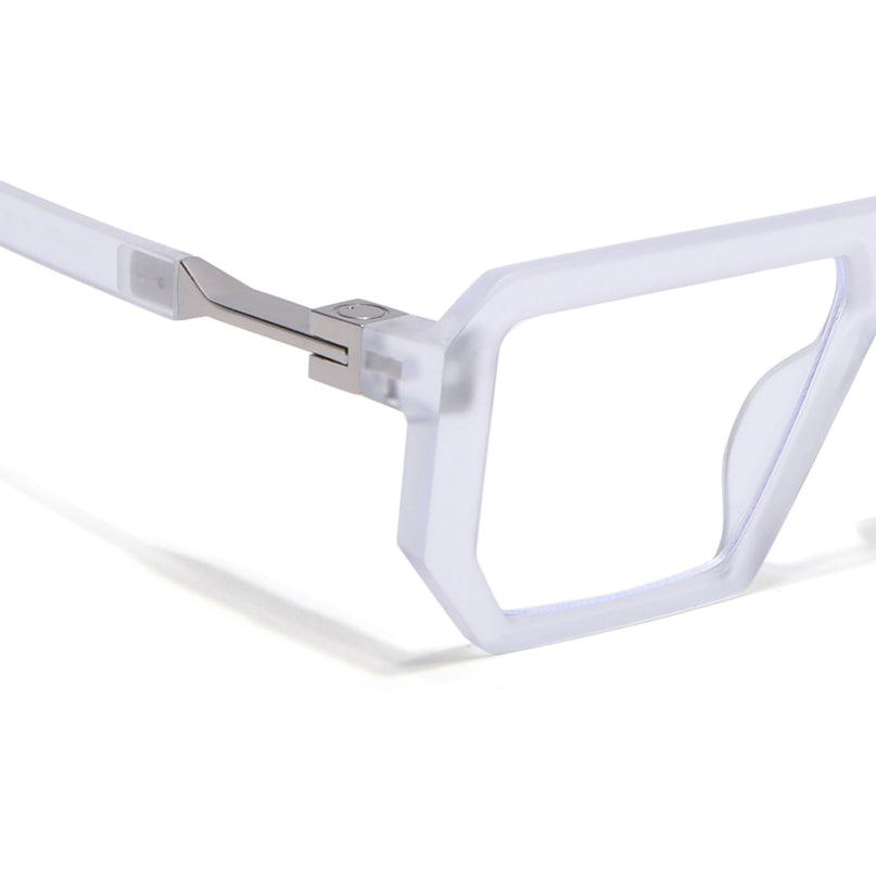 Voyage Goat Transparent Wayfarer Eyeglasses for Men & Women - MG4643-C3