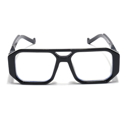 Voyage Goat Shine Black Wayfarer Eyeglasses for Men & Women - MG5070-C1
