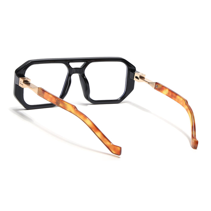 Voyage Goat Black Wayfarer Eyeglasses for Men & Women - MG5072-C3