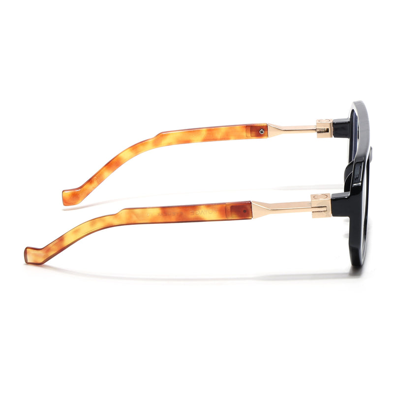 Voyage Goat Black Wayfarer Eyeglasses for Men & Women - MG5072-C3