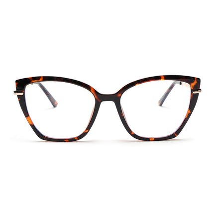 Voyage Glam Demi Brown Cateye TR Clip-On Polarized Sunglasses for Women - PMG4818-C3