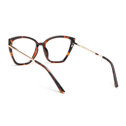 Voyage Glam Demi Brown Cateye TR Clip-On Polarized Sunglasses for Women - PMG4818-C3
