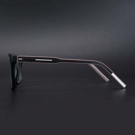 Eyejack Rush Matt Black Square Eyeglasses for Men & Women (1001CL635-C1)