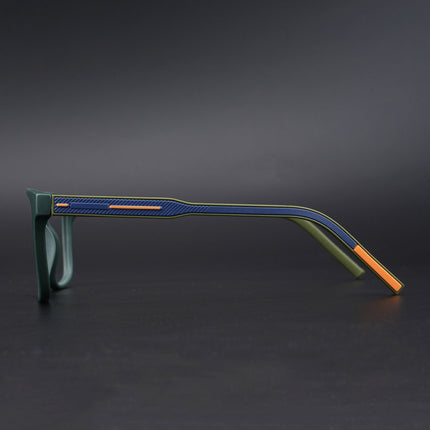 Eyejack Rush Green Square Eyeglasses for Men & Women (1001CL640-C6)
