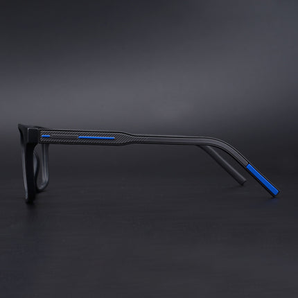Eyejack Rush Matt Black Square Eyeglasses for Men & Women (1001CL641-C7)