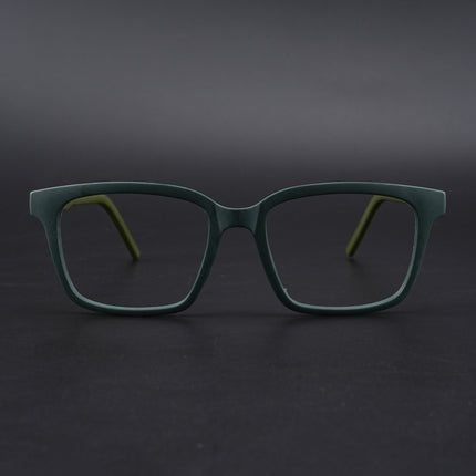 Eyejack Rush Green Square Eyeglasses for Men & Women (1002CL650-C6)