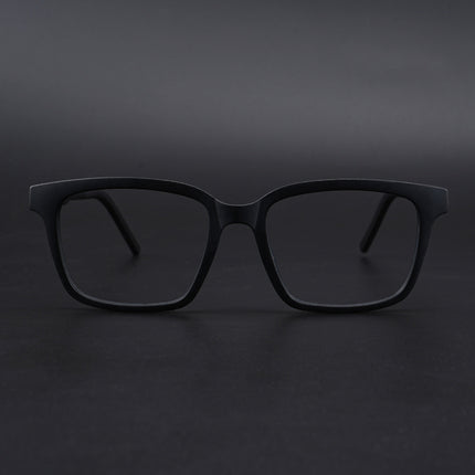 Eyejack Rush Matt Black Square Eyeglasses for Men & Women (1002CL651-C7)