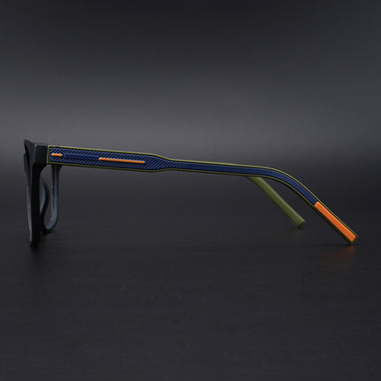 Eyejack Rush Matt Black Square Eyeglasses for Men & Women (1003CL659-C5)