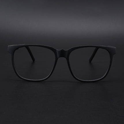 Eyejack Rush Matt Black Square Eyeglasses for Men & Women (1003CL661-C7)