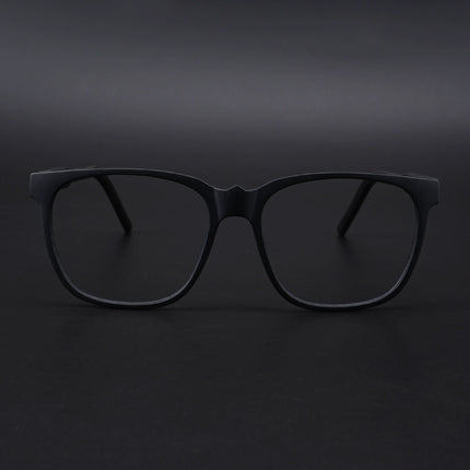 Eyejack Rush Matt Black Square Eyeglasses for Men & Women (1003CL661-C7)