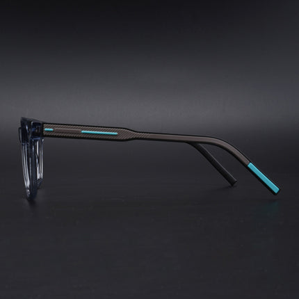 Eyejack Rush Grey Square Eyeglasses for Men & Women (1003CL663-C9)