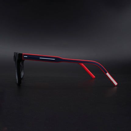 Eyejack Rush Matt Black Square Eyeglasses for Men & Women (1005CL677-C3)