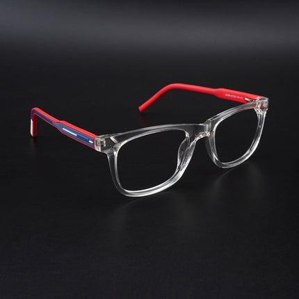 Eyejack Rush Transparent Square Eyeglasses for Men & Women (1005CL678-C4)