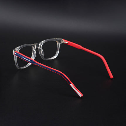 Eyejack Rush Transparent Square Eyeglasses for Men & Women (1005CL678-C4)